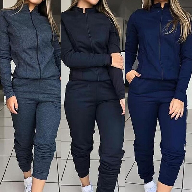 Sport pants and T-shirt for women for the autumn season - royalsportstore